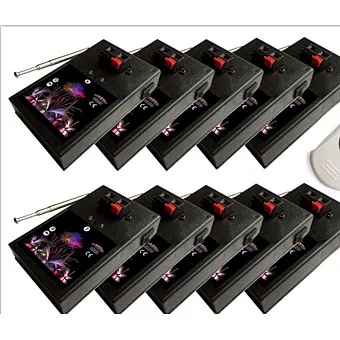 10 channels remote control small firing system for fireworks shows