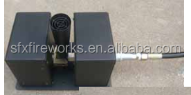 Programmable automatically rotating CO2 jet, DMX control, No noise.
