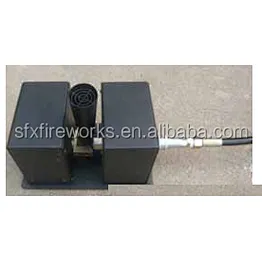 Programmable automatically rotating CO2 jet, DMX control, No noise.