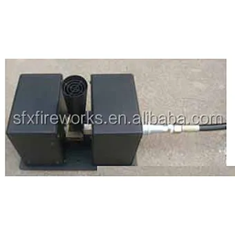 Programmable automatically rotating CO2 jet, DMX control, No noise.