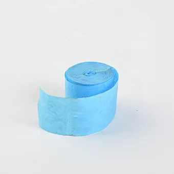 flameproof&colorfast double blue color metallic streamer metallic streamer