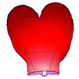 Fireproof Chinese Kongming Wishing Latern Fire Resistant Paper Large Heart Flameproof Wedding Valentine Flying Sky Lantern