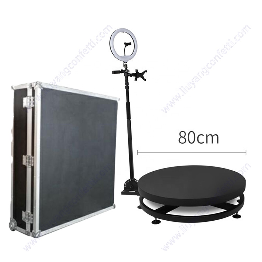 Best Video spin 360 photo booth backdrop  Automatic Machine for Events Party Wedding Entertainment