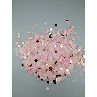Metallic Gold/Silver Tissue Circle Confetti DIY Colorful Wedding Birthday Baby Shower Christmas Party Table Decor