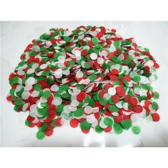 Metallic Gold/Silver Tissue Circle Confetti DIY Colorful Wedding Birthday Baby Shower Christmas Party Table Decor