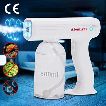 Room Disinfectant Spray Machine Sterilizer Sanitizer Air Handheld Atomization Fog Sprayer Electrostatic Gun Disinfection Fogger