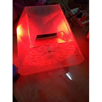 2020 new arrival kids stage specail effect event party supplies small changing color Led bubble machine for wedding decoration