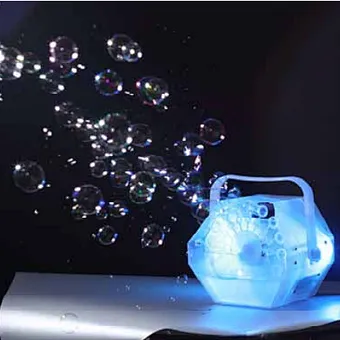2020 new arrival kids stage specail effect event party supplies small changing color Led bubble machine for wedding decoration