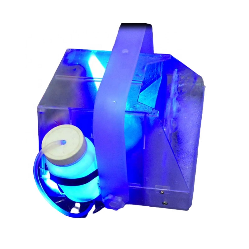 2020 new arrival kids stage specail effect event party supplies small changing color Led bubble machine for wedding decoration