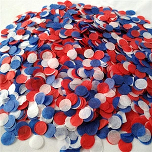 Metallic Gold/Silver Tissue Circle Confetti DIY Colorful Wedding Birthday Baby Shower Christmas Party Table Decor