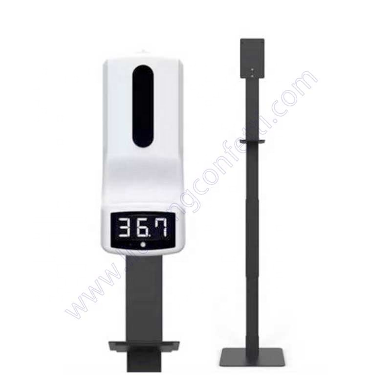 stand non contact hand sanitizer alcohol dispensing sterilizer Automatic temperature measurement disinfection machine