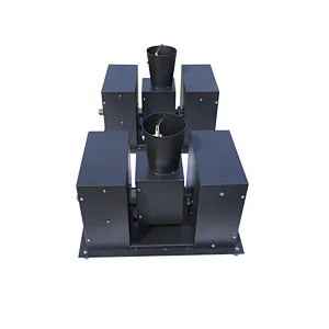 Hot sale Black Wedding Nightclub Stage Machine Stage Effect Machine DMX moving head Flame  Machine