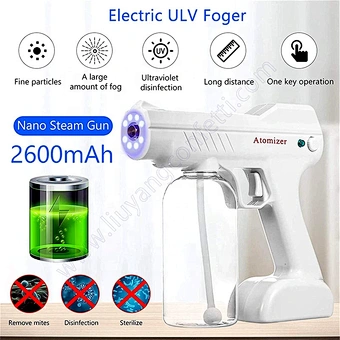 China factory Rechargeable Disinfectant Fogging Electric Sprayer Commercial Disinfection Cold Cordless Fog Machine For Hospital