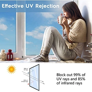 Glass Covering Reflective Anti Uv Door Self Adhesive Diy Solar Insulated Exterior Heat Rejection Silver Mirror Stick Window Film