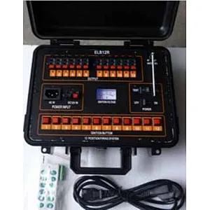 12 channels remote and hand control firing system fireworks