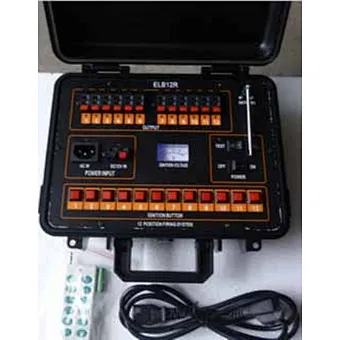 12 channels remote and hand control firing system fireworks