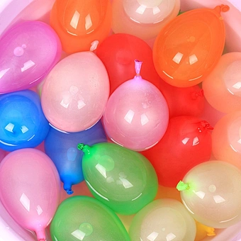 111pcs/Bunch Packing Out Door Games Latex Neon Magic Water Ballons Quick Fill Summer Toys Bomb Games Toy Party Water Balloons