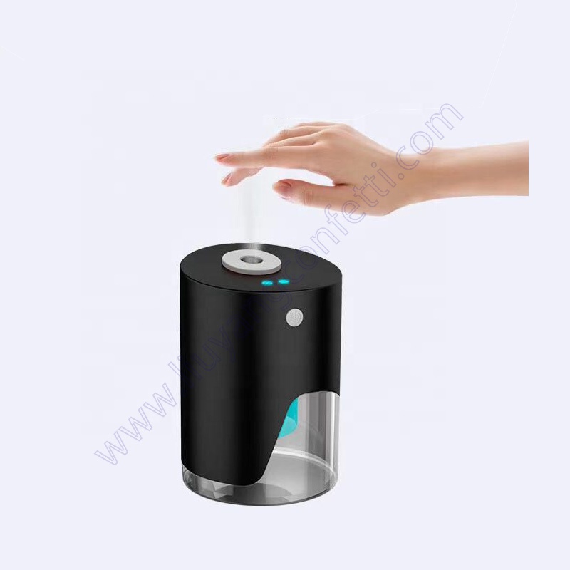 Automatic Disinfectant Machine Isopropyl Bottle Sterilizer Hand Alcohol Spray Sanitizer Dispenser Mobile Disinfection Station