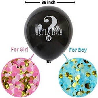 Giant Gender Reveal Large Biodegradable Flameproof Tissue Printed Halloween Wholesale Round Paper Wedding Confetti Balloons