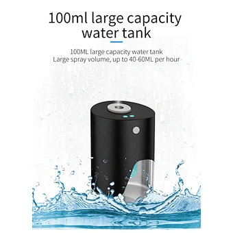 Automatic Disinfectant Machine Isopropyl Bottle Sterilizer Hand Alcohol Spray Sanitizer Dispenser Mobile Disinfection Station