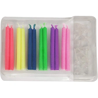 Party Supplies Safe Color Flame Dessert Cake Decoration Colorful Multicolor Wedding Decorative Paraffin Price Birthday Candles
