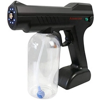 800ml Cordless Charging Electric Ulv Blue Light Nano Steam Gun Atomizer Machine Household Wireless Spray Disinfection Sprayer