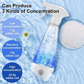 Homemade Household Portable Spray Disinfection Water Liquid Sprayer generator antiseptic disinfectant maker