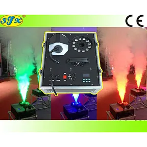 DMX 512 control upworkd spray color fog machine