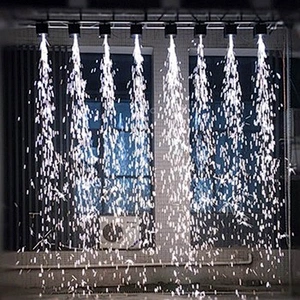 Reusable Remote and DMX control stage waterfall machines stage fountain machine