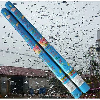 electric confetti cannon party poppers