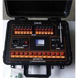 12 channels remote and hand control firing system fireworks