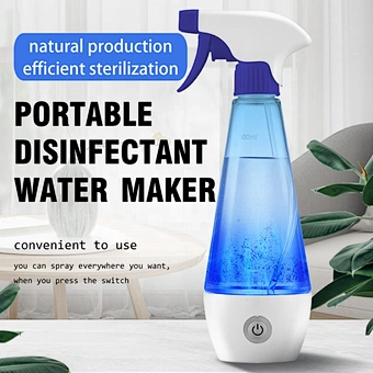 Homemade Household Portable Spray Disinfection Water Liquid Sprayer generator antiseptic disinfectant maker