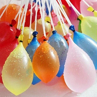 111pcs/Bunch Packing Out Door Games Latex Neon Magic Water Ballons Quick Fill Summer Toys Bomb Games Toy Party Water Balloons