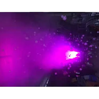 1000W Led color bubble and fog machine