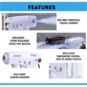 Fog Handheld Nano Sprayer Portable Pistola Sanitizante Disinfectant Alcohol Desinfection Uv Sterilizer Disinfection Spray Gun