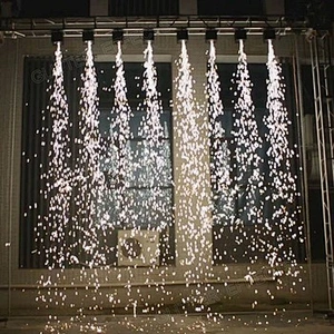 Reusable Remote and DMX control stage waterfall machines stage fountain machine