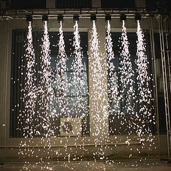 Reusable Remote and DMX control stage waterfall machines stage fountain machine