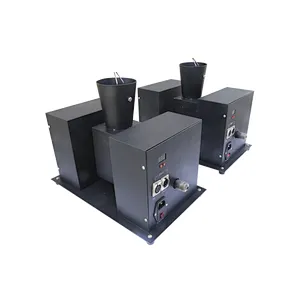 Hot sale Black Wedding Nightclub Stage Machine Stage Effect Machine DMX moving head Flame  Machine