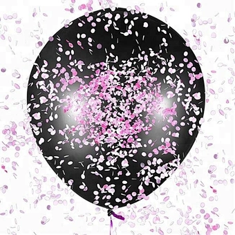 Giant Gender Reveal Large Biodegradable Flameproof Tissue Printed Halloween Wholesale Round Paper Wedding Confetti Balloons