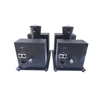 Hot sale Black Wedding Nightclub Stage Machine Stage Effect Machine DMX moving head Flame  Machine