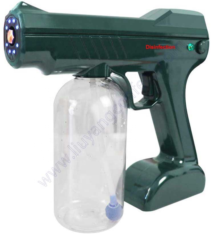Sterilizer Disinfectant Fogging Gun Cordless Alcohol Atomizer Sprayer Fog Sterilization Nano Stream Machine Disinfection