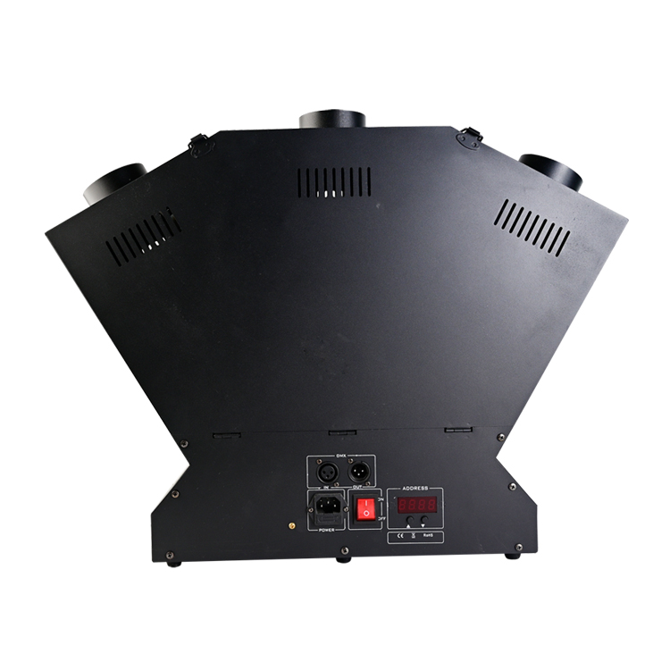 Hot Sale 5 Head DJ Nightclub Wedding Party Stage effect DMX512 control colorful flame machine