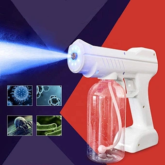 Sterilizer Disinfectant Fogging Gun Cordless Alcohol Atomizer Sprayer Fog Sterilization Nano Stream Machine Disinfection