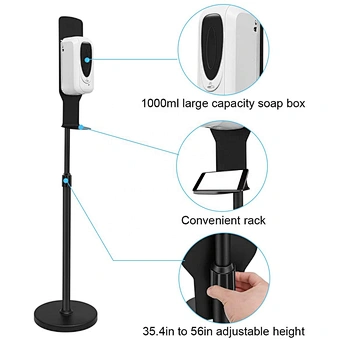 Sanitser Sprayer Disinfection Stand Disinfectant Foam Sensor Soap Hand Sanitizer For Shopping Automatic Alcohol Dispenser Spray