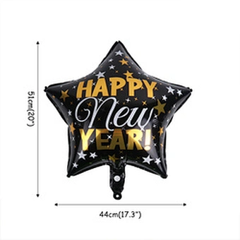 2023 Happy New Year Eve Party Wine Tree Star Bottle Foil Balloons Decoration Merry Christmas Party Decoration Air Globos Noel