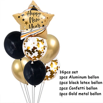 2023 Happy New Year Eve Party Wine Tree Star Bottle Foil Balloons Decoration Merry Christmas Party Decoration Air Globos Noel