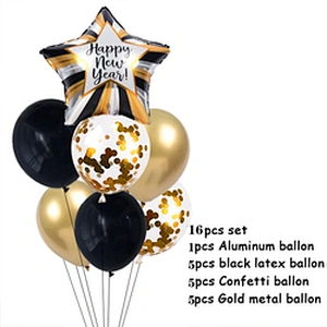2023 Happy New Year Eve Party Wine Tree Star Bottle Foil Balloons Decoration Merry Christmas Party Decoration Air Globos Noel
