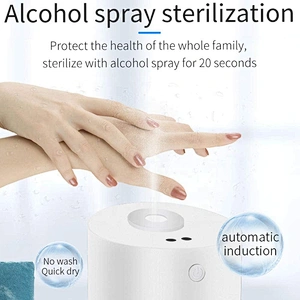 Infrared Induction Non-contact Portable Sprayer Bottles Hand Sanitizer Automatic Alcohol Dispenser For Home Restaurant School