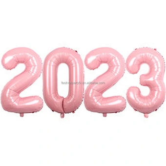 32 inch number balloon gold/silver/blue/pink/red/black/rose gold/gradient colorful foil helium number balloon for party supplies