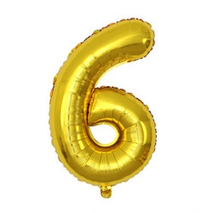 32 inch number balloon gold/silver/blue/pink/red/black/rose gold/gradient colorful foil helium number balloon for party supplies